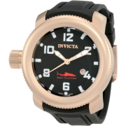 Invicta Men's 1546 Sea Hunter Black Dial Black Rubber Watch - Watches - $84.99 