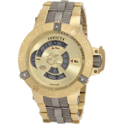 Invicta Men's 1572 Subaqua Noma III Gold Dial 18k Gold Ion-Plated Stainless Steel With Titanium Trim Watch - Watches - $371.00 