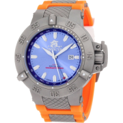 Invicta Men's 1591 Subaqua Noma III Blue Dial Orange Polyurethane Watch - Watches - $179.99 