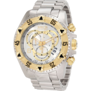 Invicta Men's 1877 Reserve Chronograph Silver Dial Stainless Steel Watch - Watches - $220.95 