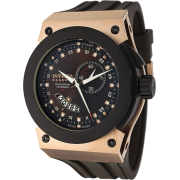 Invicta Men's 6430 Reserve Collection Akula GMT Brown Polyurethane Watch - Watches - $218.99 