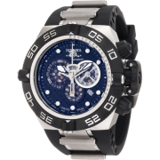 Invicta Men's 6564 Subaqua Noma IV Chronograph Black Dial Black Polyurethane Watch - Watches - $342.49 