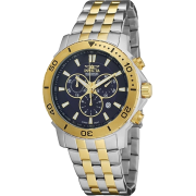 Invicta Men's 6792 Pro Diver Collection Chronograph 18k Gold-Plated and Stainless Steel Watch - Watches - $97.99 