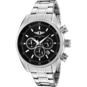 Invicta Men's Chronograph Sharp Black Dial Stainless Steel Date Watch 89083-002 - Watches - $79.95 