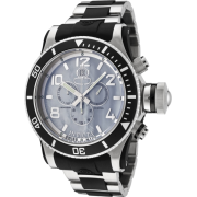 Invicta Men's F0063 Russian Diver Collection Chronograph Stainless and Black Rubber Watch - Watches - $294.87 