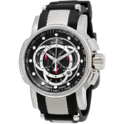 Invicta S1 Black Dial Chronograph Tachymeter Black Rubber Strap Mens Watch 0893 - Watches - $190.97 