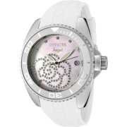 Invicta Women's 0486 Angel Collection Cubic Zirconia Accented Polyurethane Watch - Watches - $68.43 