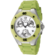 Invicta Women's 0697 Angel Collection Stainless Steel Lime Green Polyurethane Watch - Watches - $57.99 