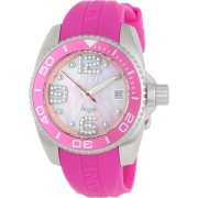 Invicta Women's 1058 Angel Collection Crystal Accented Pink Polyurethane Watch - Watches - $89.99 