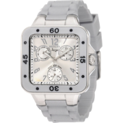 Invicta Women's 1308 Angel Collection Multi-Function Silver Rubber Watch - Watches - $48.20 