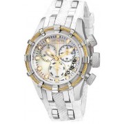 Invicta Women's 6945 Reserve Collection Bolt Chronograph White Polyurethane Watch - Watches - $255.30 