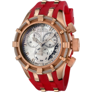 Invicta Women's 6952 Reserve Collection Bolt Chronograph Red Polyurethane Watch - Watches - $254.99 