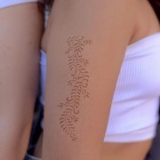 Ivy Henna Tattoo Stencil - Kozmetika - $1.99  ~ 1.71€