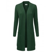 JJ Perfection Womens Light Weight Long Sleeve Open Front Long Cardigan - Košulje - kratke - $18.84  ~ 119,68kn