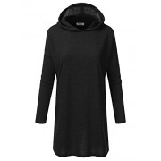 JJ Perfection Womens Loose Fit Knitted Sweater Hoodie Top Dress - Košulje - kratke - $19.99  ~ 126,99kn