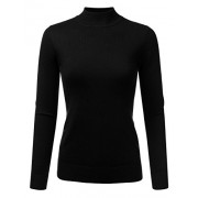 JJ Perfection Women's Soft Long Sleeve Mock Neck Knit Sweater Top - Košulje - kratke - $15.94  ~ 101,26kn