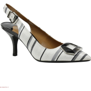 J. Renee Lloret striped slingbacks - Zapatos clásicos - 