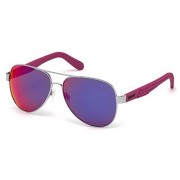 JUST CAVALLI Sunglasses JC650S 16B Shiny Palladium / Gradient Smoke 58MM - Accessories - $109.99 