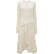 JW Anderson Long-Sleeve Pocket Tie Dress - Dresses - $1,190.00 