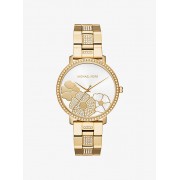 Jaryn Pave Gold-Tone Watch - Uhren - $350.00  ~ 300.61€