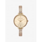 Jaryn Pave Gold-Tone Watch - Ure - $250.00  ~ 214.72€