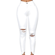 Jeans white - Dżinsy - 