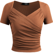 Jersey Sweetheart Top - Tシャツ - 