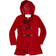 Jessica Simpson Coats Girls 7-16 Hooded Toggle Lipstick - Jacket - coats - $39.50 