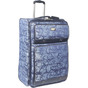 Jessica Simpson Luggage Signature Jacquard 28" Expandable Upright Denim - Bolsas de viagem - $113.99  ~ 97.90€