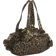 Jessica Simpson Moda Framed Satchel Leopard Cheetah - Borse - $82.99  ~ 71.28€