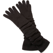 Jessica Simpson Women's Rouched Knit Glove Black - Rękawiczki - $21.00  ~ 18.04€