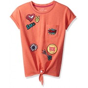 Jessica Simpson Big Girls' Cassi S/s Tiefrnt Knit Top - Košulje - kratke - $23.18  ~ 147,25kn