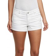 Jessica Simpson Women's Rolled Cuff Shorts-White 6/28 - Calções - $10.90  ~ 9.36€