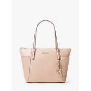 Jet Set Large Top-Zip Saffiano Leather Tote - Hand bag - $298.00 