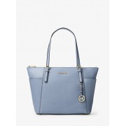 Jet Set Large Top-Zip Saffiano Leather Tote - Hand bag - $298.00 