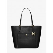 Jet Set Travel Large Leather Tote - Hand bag - $228.00 