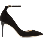 Jimmy Choo Black Suede Lucy Heels  - Classic shoes & Pumps - 