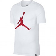 Jordan Iconic Jumpman Logo Printed Men's T-Shirt White/Gym Red 908017-105 (Size L) - Košulje - kratke - $35.00  ~ 222,34kn