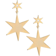 Jules Smith - Star drop earrings - イヤリング - $60.00  ~ ¥6,753