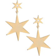 Jules Smith - Star drop earrings - Kolczyki - $60.00  ~ 51.53€