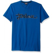 Just Cavalli Men's Blue Signature Tee - Košulje - kratke - $140.00  ~ 889,36kn