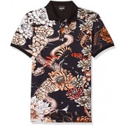 Just Cavalli Men's Desert Garden Polo Shirt - 半袖衫/女式衬衫 - $290.00  ~ ¥1,943.10