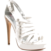 JustFab Whit White Women Shoes - Predmeti - 