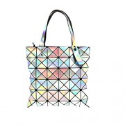 KAISIBO Fashion Geometric bags Shoulder Bag PU leather Shopping purses for women (K3214) - ハンドバッグ - $59.99  ~ ¥6,752
