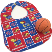 KU, Jayhawks, bib, baby bib, baby, NCAA - Предметы - $8.99  ~ 7.72€