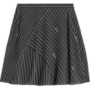 Karl Lagerfeld - Pinstripe silk skirt - Gonne - $229.00  ~ 196.68€