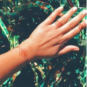 Karma Henna Tattoo Stencil - Cosmetics - $1.99 