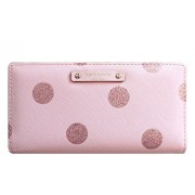 Kate Spade Stacy Haven Lane Plum Dawn / Glitter Dot Wallet - Accessories - $75.00 