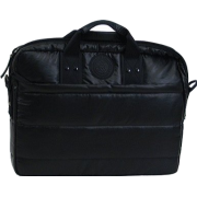 Kenneth Cole Reaction "Strawberry Port-Cake" Puffy Laptop Bag Black - Borse - $79.95  ~ 68.67€