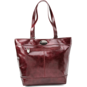 Kenneth Cole Reaction Luggage Etched In Stone Tote Dark Red - Borse - $56.13  ~ 48.21€